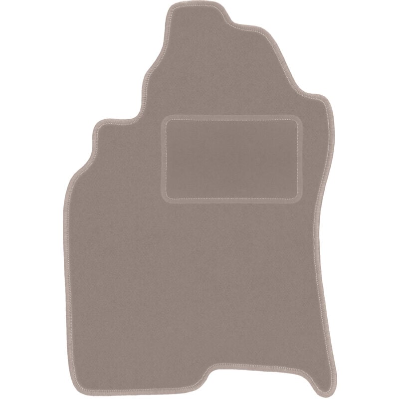 Tapis conducteur beige pour : Nissan X-Trail I T30 SUV (2001-2007)