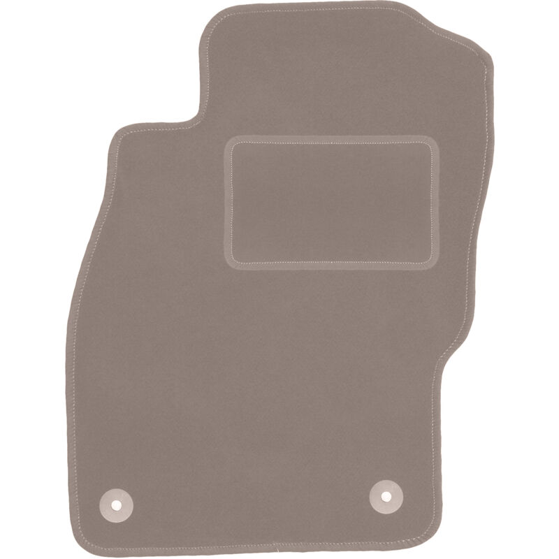 Tapis conducteur beige pour : Opel Adam à hayon (2012-)