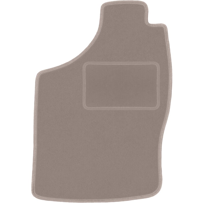 Tapis conducteur beige pour : Opel Astra F à hayon, berline, break, cabriolet (1991-2002)