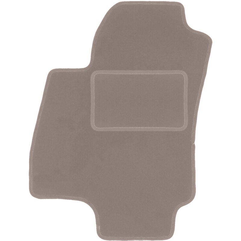 Tapis conducteur beige pour : Opel Astra G berline, break, hayon (1998-2009)