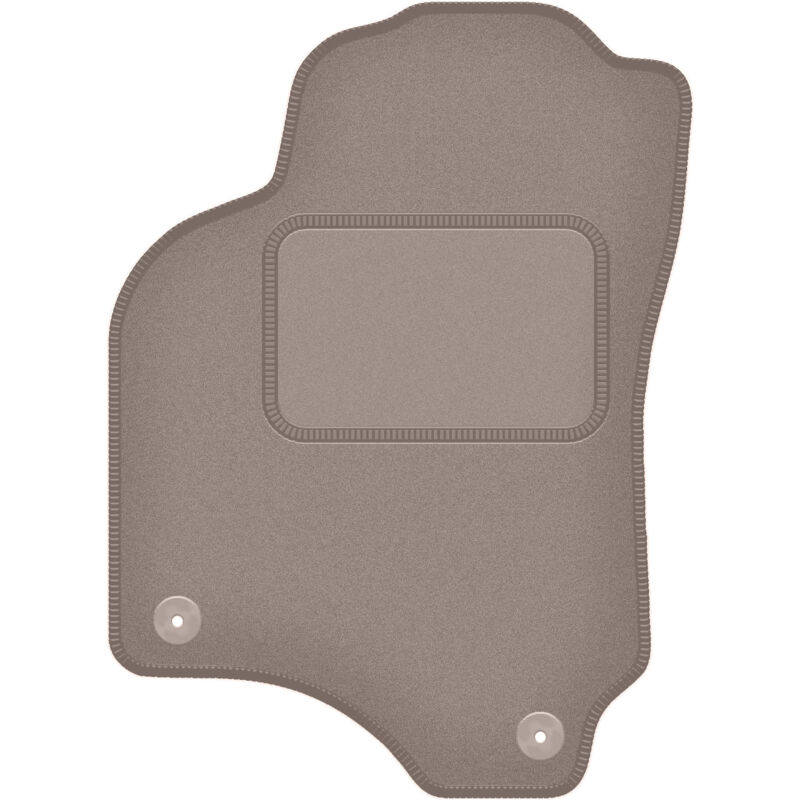 Tapis conducteur beige pour : Opel Astra G cabriolet, Coupé, Bertone (1998-2009)