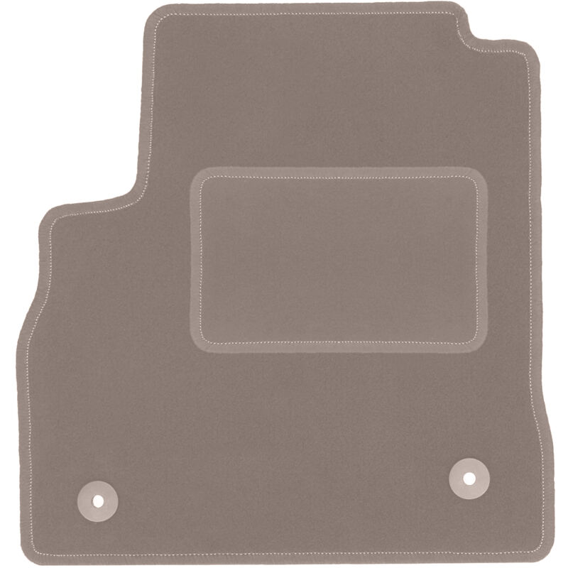 Tapis conducteur beige pour : Opel Astra K berline, hayon, break (2015-)