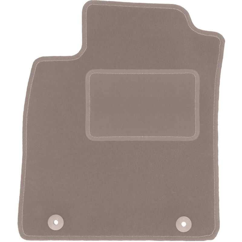 Tapis conducteur beige pour : Opel Vectra C liftback, hayon, berline (2002-2008)