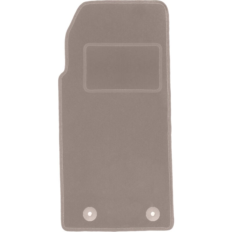 Tapis conducteur beige pour Peugeot 205 cabriolet (1983-1998)