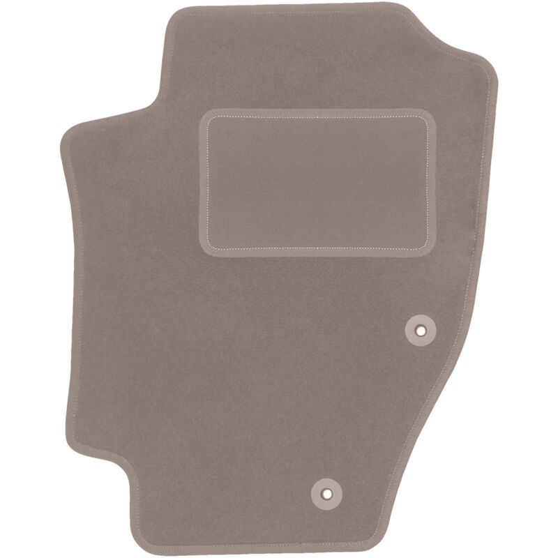 Tapis conducteur beige pour Peugeot 307CC cabriolet (2003-2008)