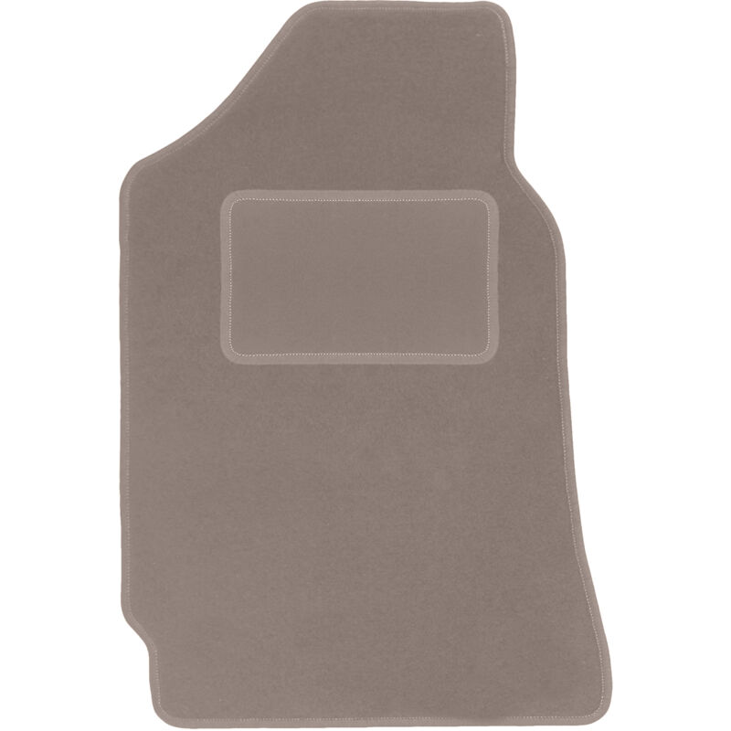 Tapis conducteur beige pour : Polski Fiat 125P berline (1967-1991)