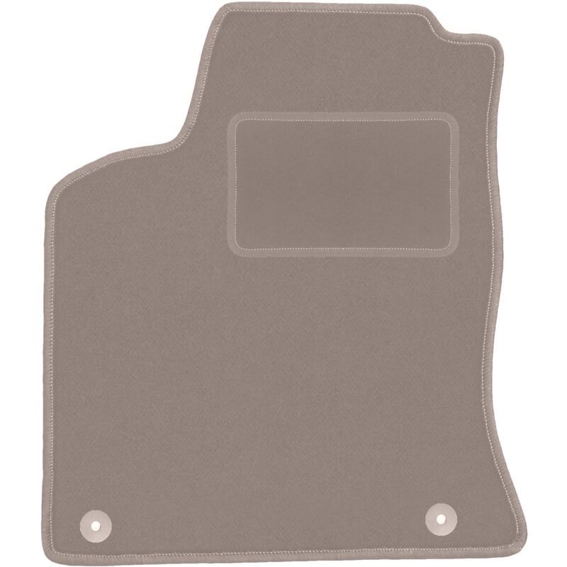 Tapis conducteur beige pour : Porsche Macan SUV (2013-)