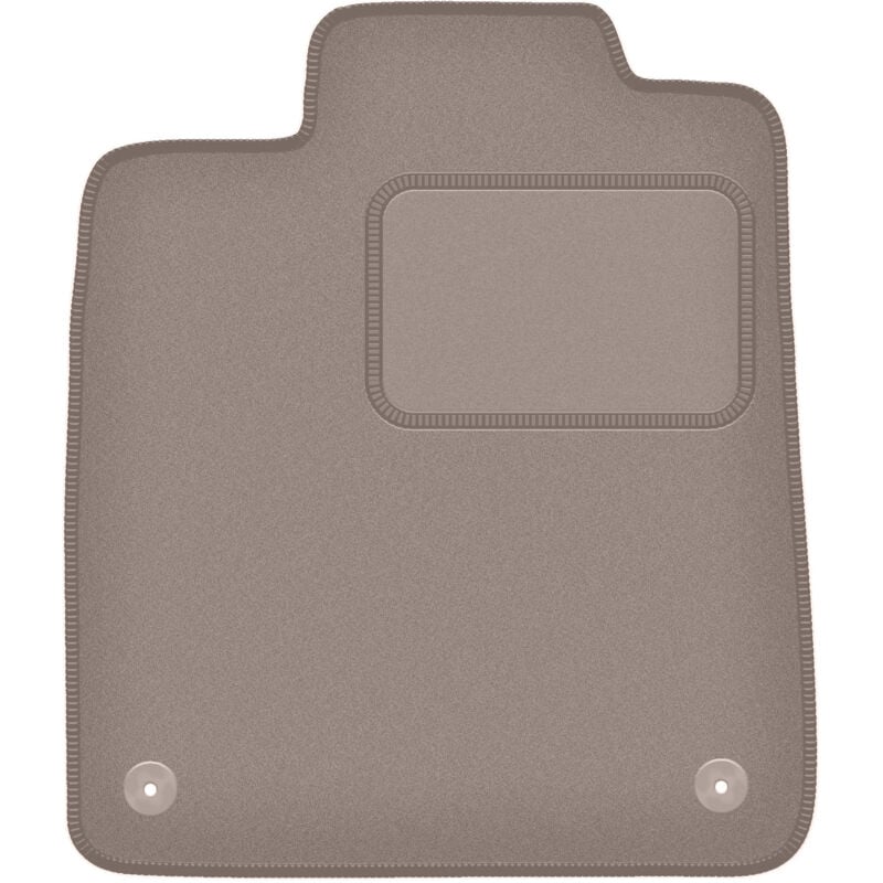 Tapis conducteur beige pour : Porsche Taycan berline (2020-)