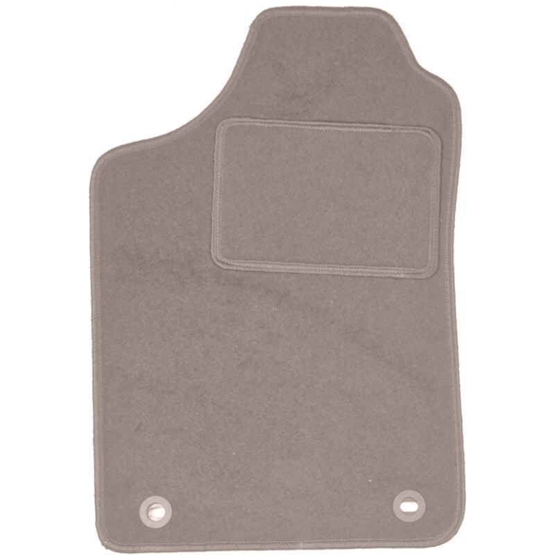 Tapis conducteur beige pour : Renault 19 cabriolet, berline, berline, chamade (1988-1996)