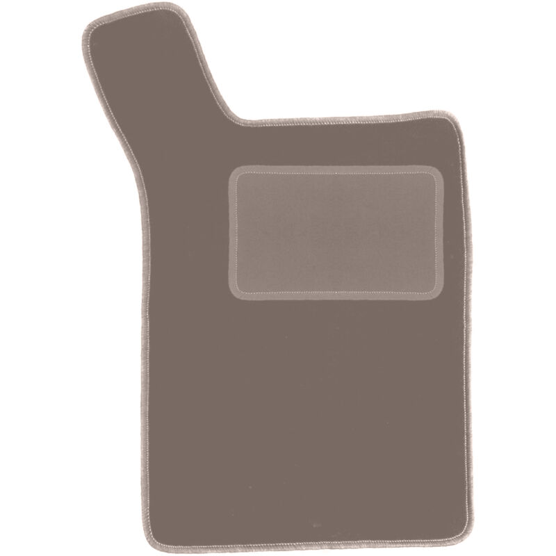 Tapis conducteur beige pour : Renault 21 berline (1986-1996)