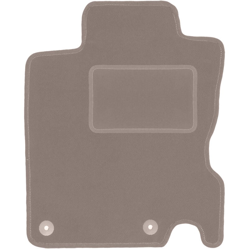 Tapis conducteur beige pour : Renault Kadjar SUV (2015-)