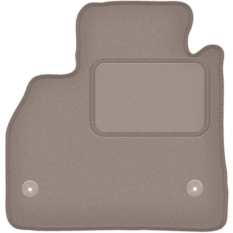 Tapis conducteur beige pour : Renault Kangoo Express combivan (2021-)