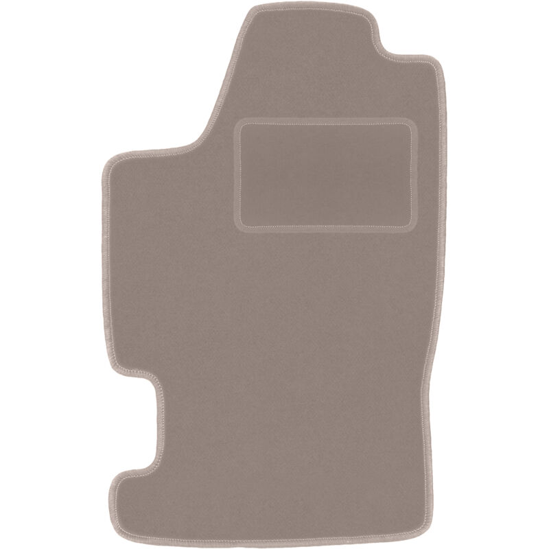 Tapis conducteur beige pour : Renault Laguna I break, liftback (1994-2001)