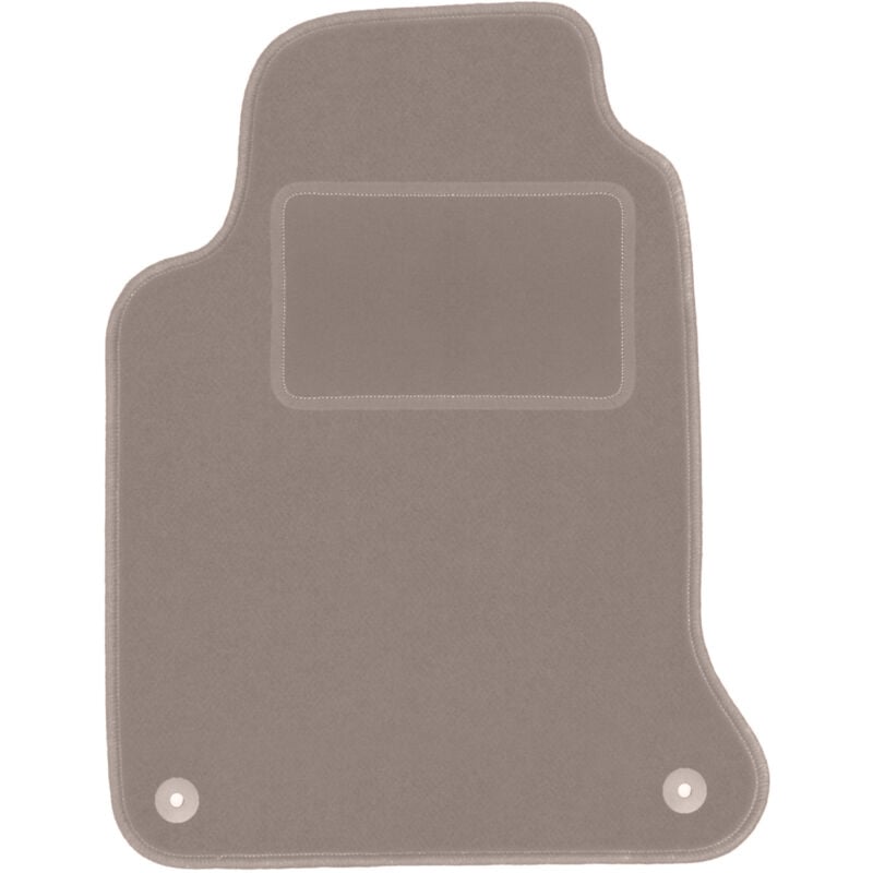 Tapis conducteur beige pour Renault Laguna II break, liftback (2001-2007)