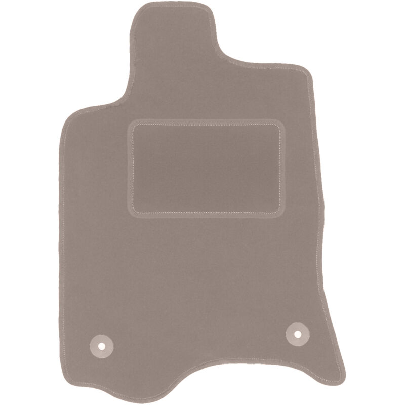 Tapis conducteur beige pour Renault Laguna II break, liftback (2001-2007)