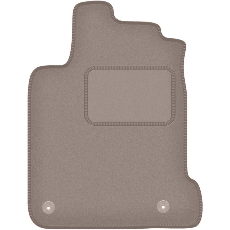 Tapis conducteur beige pour : Renault Latitude berline (2010-2015)