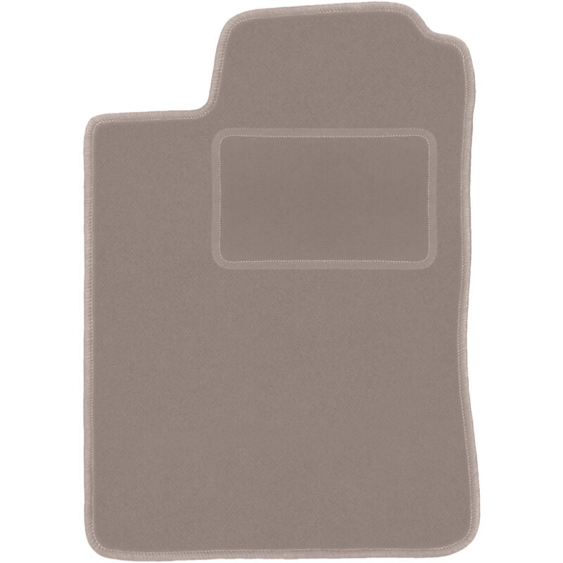 Tapis conducteur beige pour : Renault Megane I cabriolet, coupé (1995-2002)