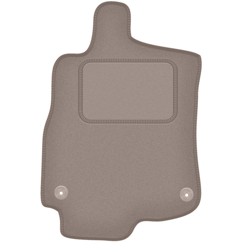 Tapis conducteur beige pour Renault Megane III cabriolet (2008-2015)