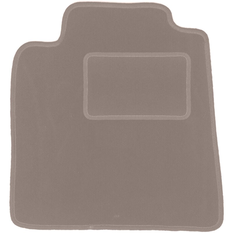 Tapis conducteur beige pour Renault Vel Satis liftback, berline (2001-2010)