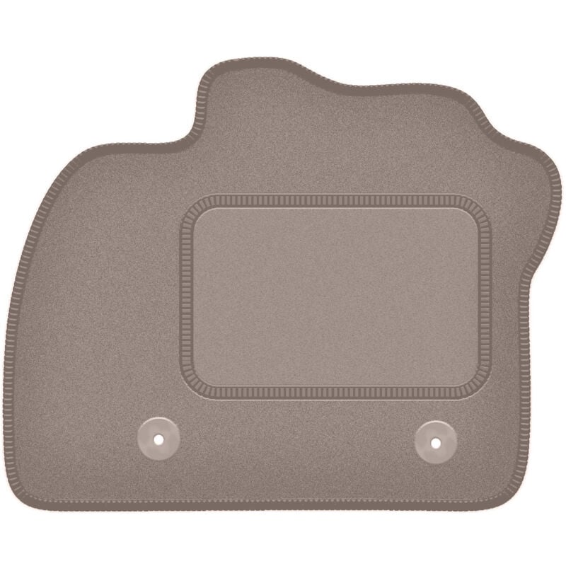 Tapis conducteur beige pour Renault Zoe berline (2013-)