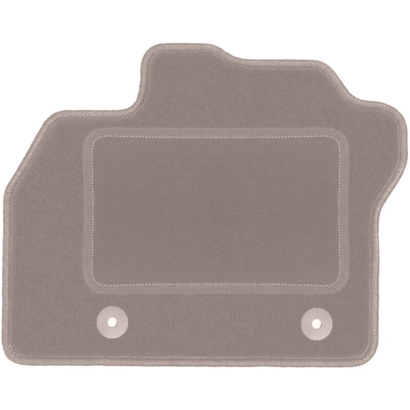 Tapis conducteur beige pour Renault Zoe II berline (2018-)