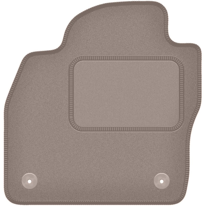 Tapis conducteur beige pour : Seat Ibiza V à hayon (2017-)