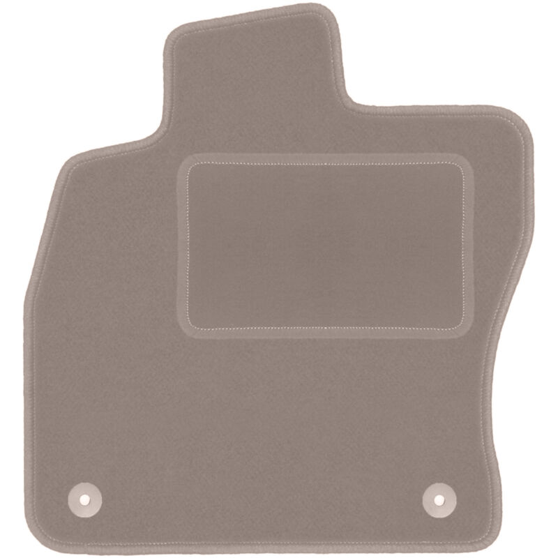 Tapis conducteur beige pour : Seat Leon IV berline, break, variante, liftback (2020-)