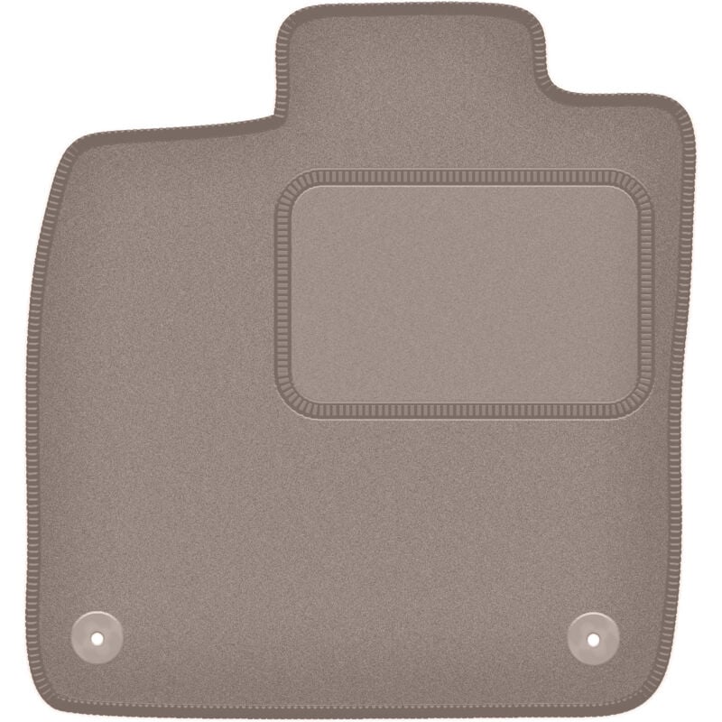 Tapis conducteur beige pour : Skoda Enyaq iV SUV (2020-)