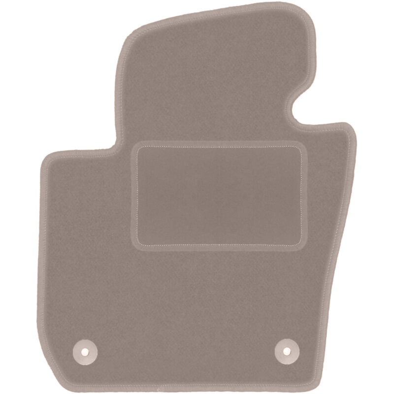Tapis conducteur beige pour Skoda Superb II Long berline, break (2008-2015)