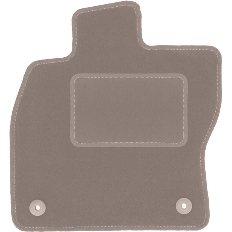 Tapis conducteur beige pour Skoda Superb III break, berline (2015-2020)