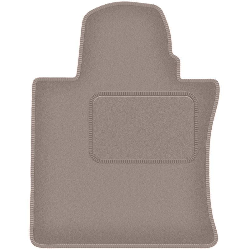 Tapis conducteur beige pour : SsangYong Korrando IV SUV (2019-)