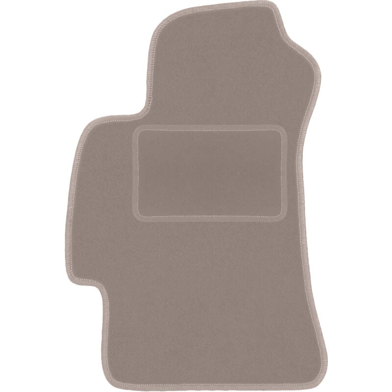 Tapis conducteur beige pour Subaru Outback III break, berline (2003-2009)