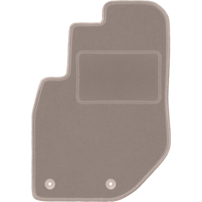 Tapis conducteur beige pour SUV Hyundai Terracan (2001-2006)