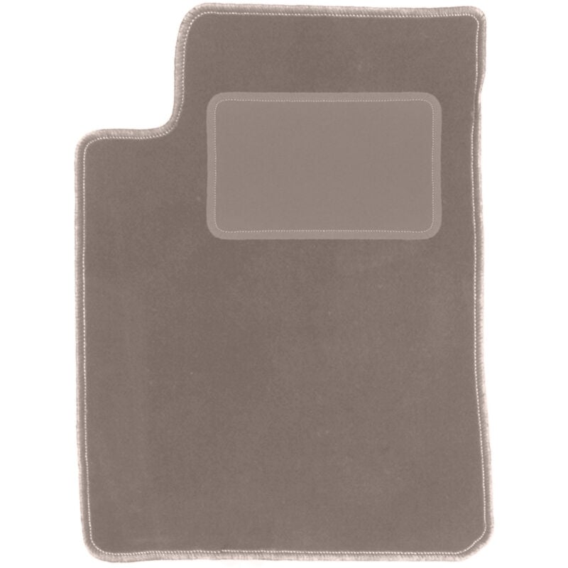 Tapis conducteur beige pour SUV SsangYong Kyron (2005-2014)