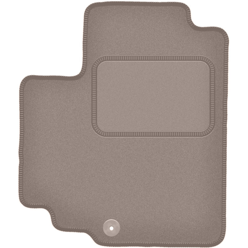 Tapis conducteur beige pour Suzuki Alto VIII à hayon (2009-2015)