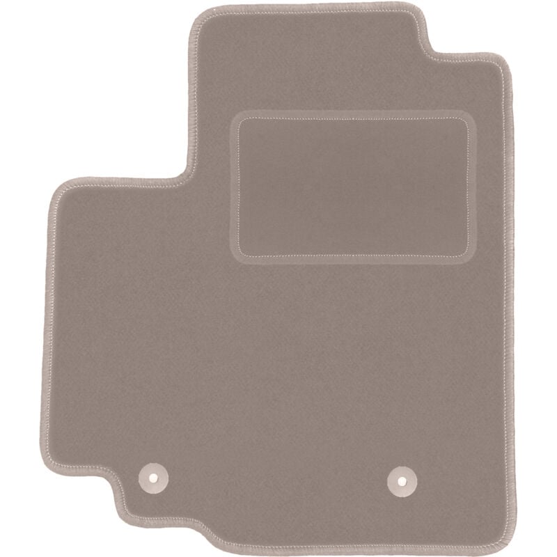 Tapis conducteur beige pour : Suzuki Splash à hayon (2008-2014)