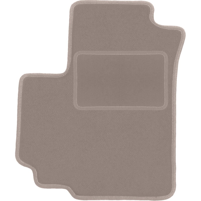 Tapis conducteur beige pour : Suzuki Swift V 5D à hayon (2010-2016)