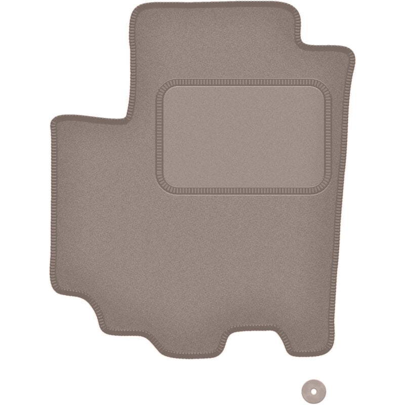 Tapis conducteur beige pour : Suzuki Vitara II FL SUV (2018-)