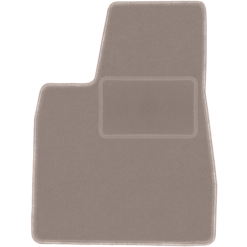 Tapis conducteur beige pour : Tesla Model X SUV (2016-)