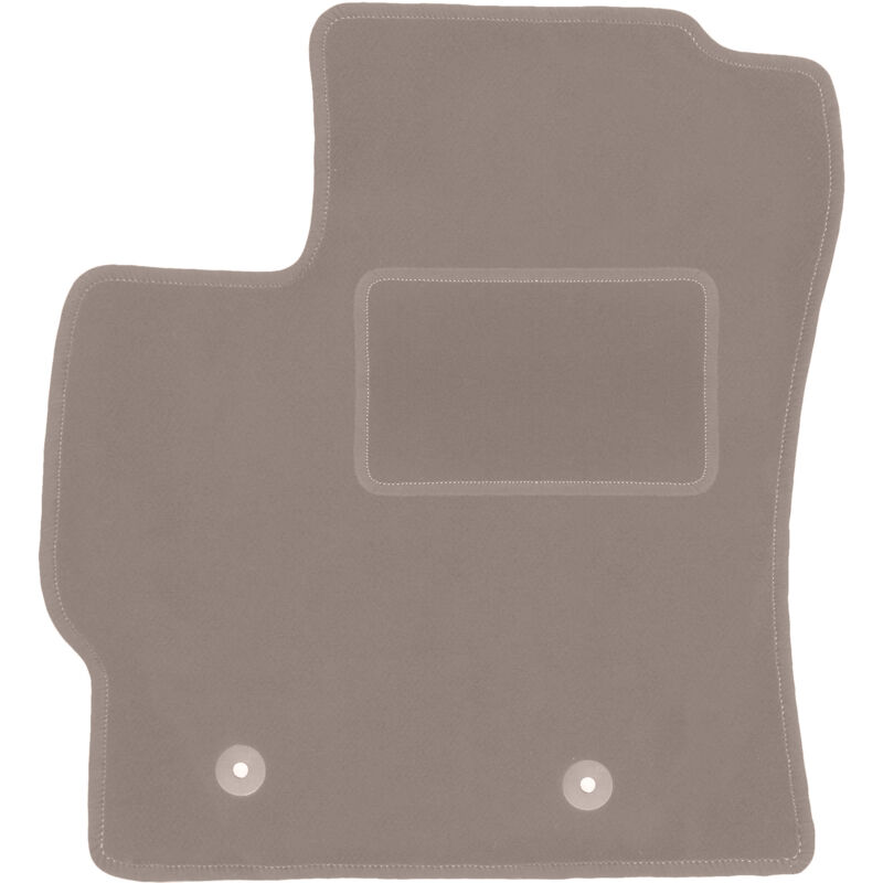 Tapis conducteur beige pour Toyota Auris I à hayon (2006-2013)