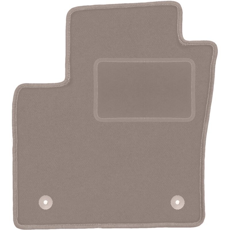 Tapis conducteur beige pour : Toyota C-HR Hybrid crossover (2016-)
