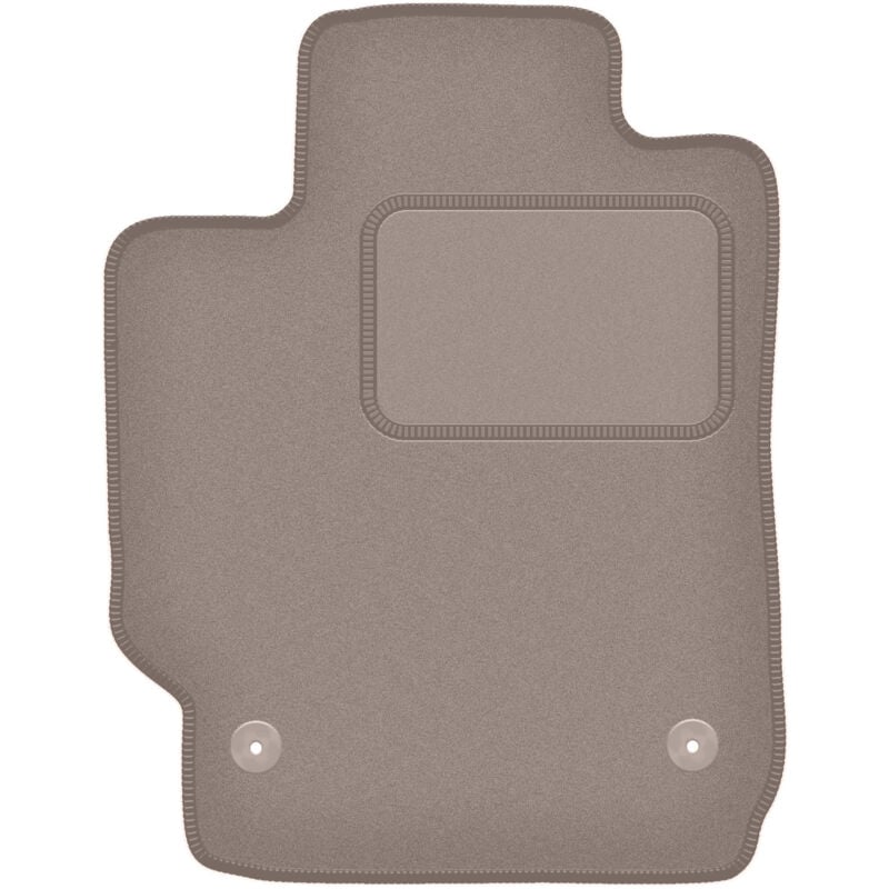 Tapis conducteur beige pour : Toyota Camry VII berline (2007-2011)