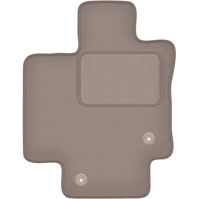 Tapis conducteur beige pour : Toyota Highlander IV SUV (2021-)