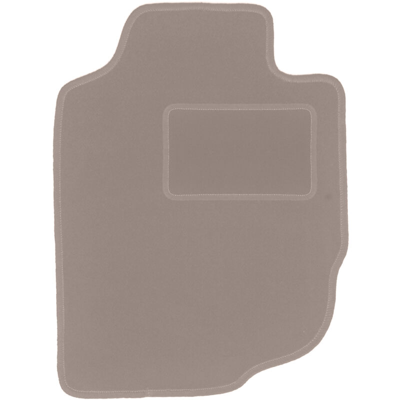 Tapis conducteur beige pour Toyota Hilux VII N25 N2 pick-up (2006-2015)