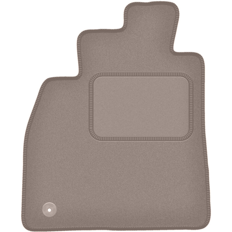 Tapis conducteur beige pour Toyota Land Cruiser J100 tout-terrain (1998-2007)