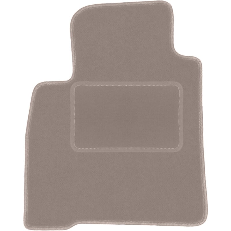 Tapis conducteur beige pour Toyota Land Cruiser J200 FL tout-terrain (2015-)