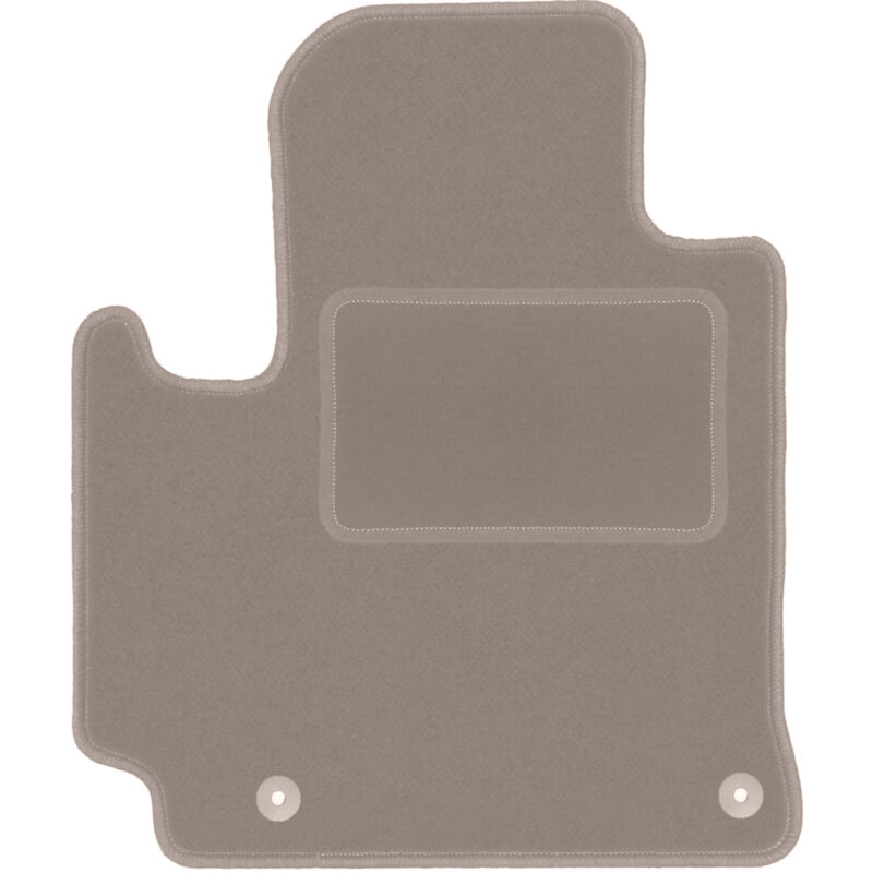 Tapis conducteur beige pour : Toyota RAV4 II 2WD 5 portes (2001-2005)