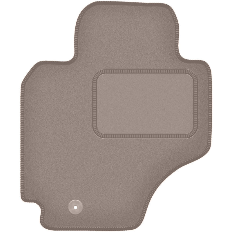 Tapis conducteur beige pour : Toyota RAV4 II 3 portes pré-lifting (2000-2003)
