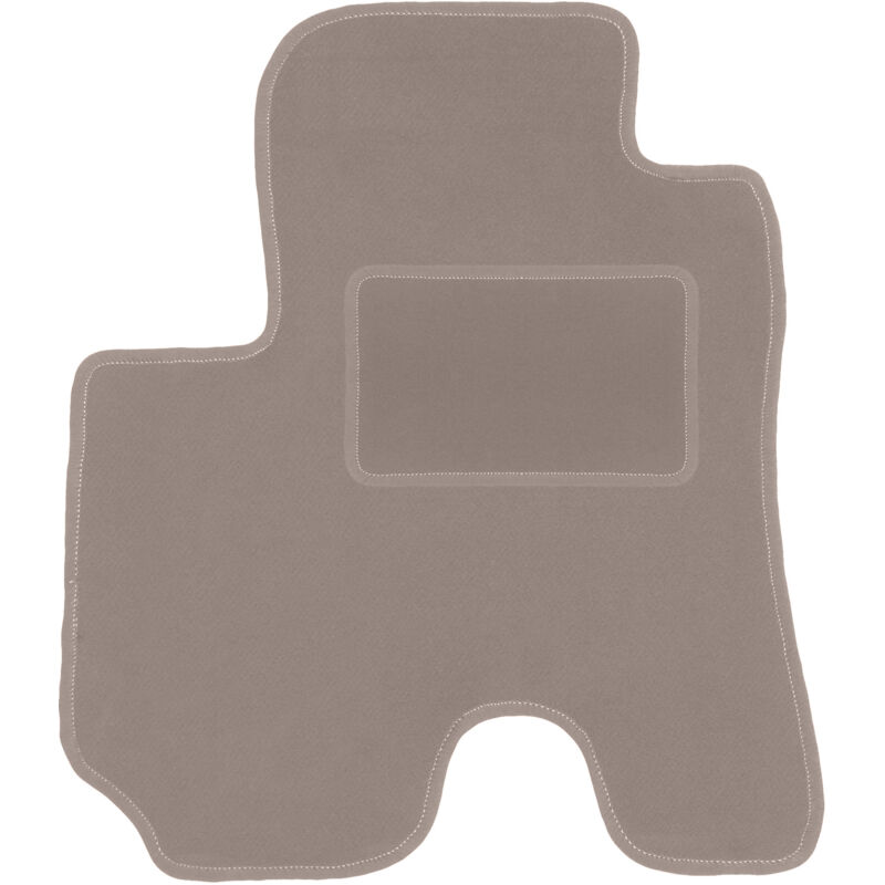 Tapis conducteur beige pour : Toyota RAV4 II SUV 5 portes (2000-2003)