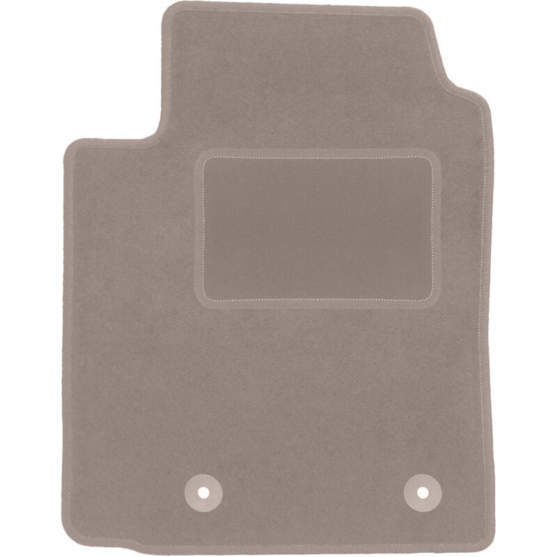 Tapis conducteur beige pour : Toyota Yaris I 3 portes (1999-2005)